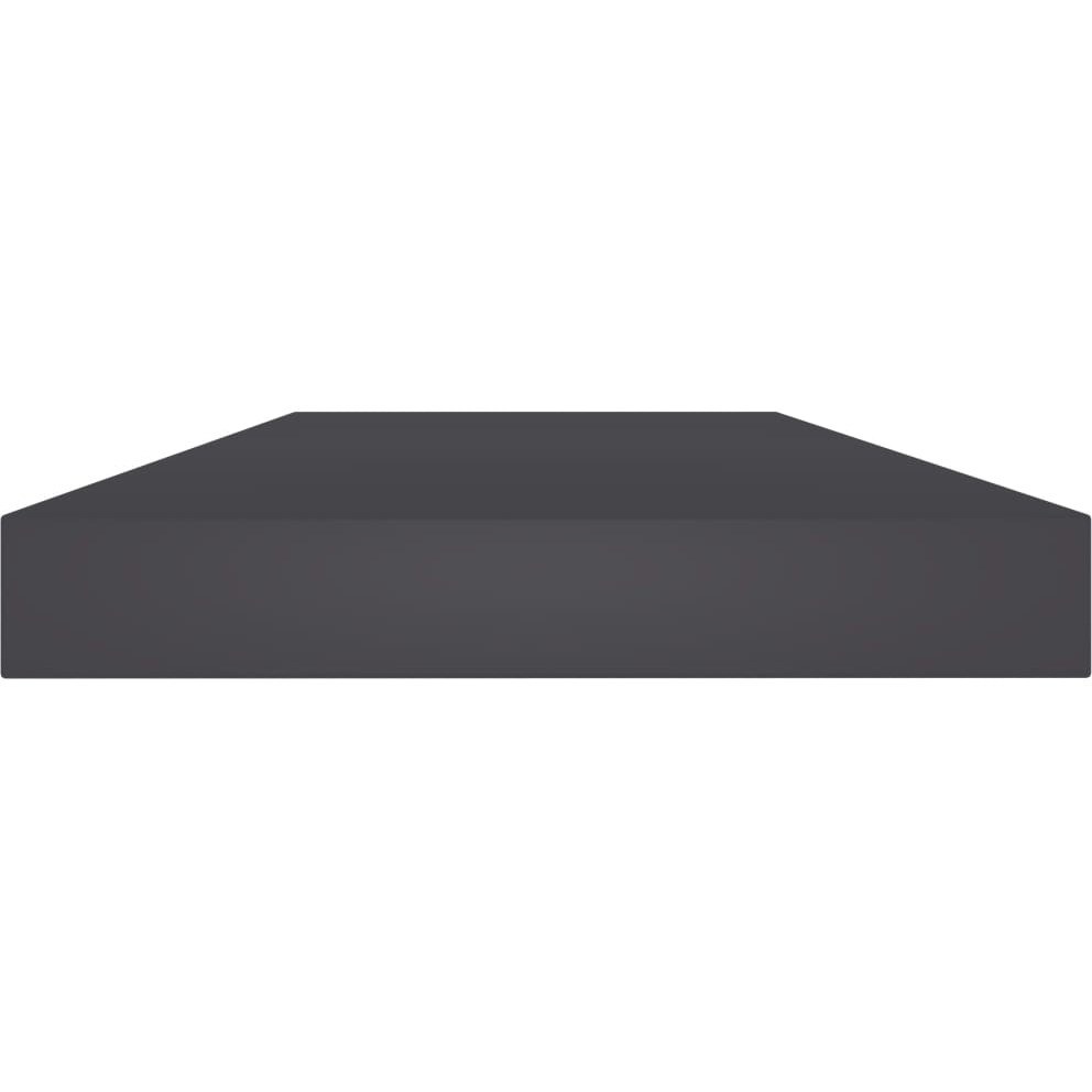 Vidaxl Bookshelf Boards 4 Pcs Gray 15.7"&quotX3.9"&quotX0.6"" Engineered Wood