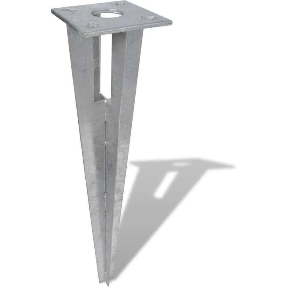 Vidaxl Strive Post Spikes 2 Pcs Steel