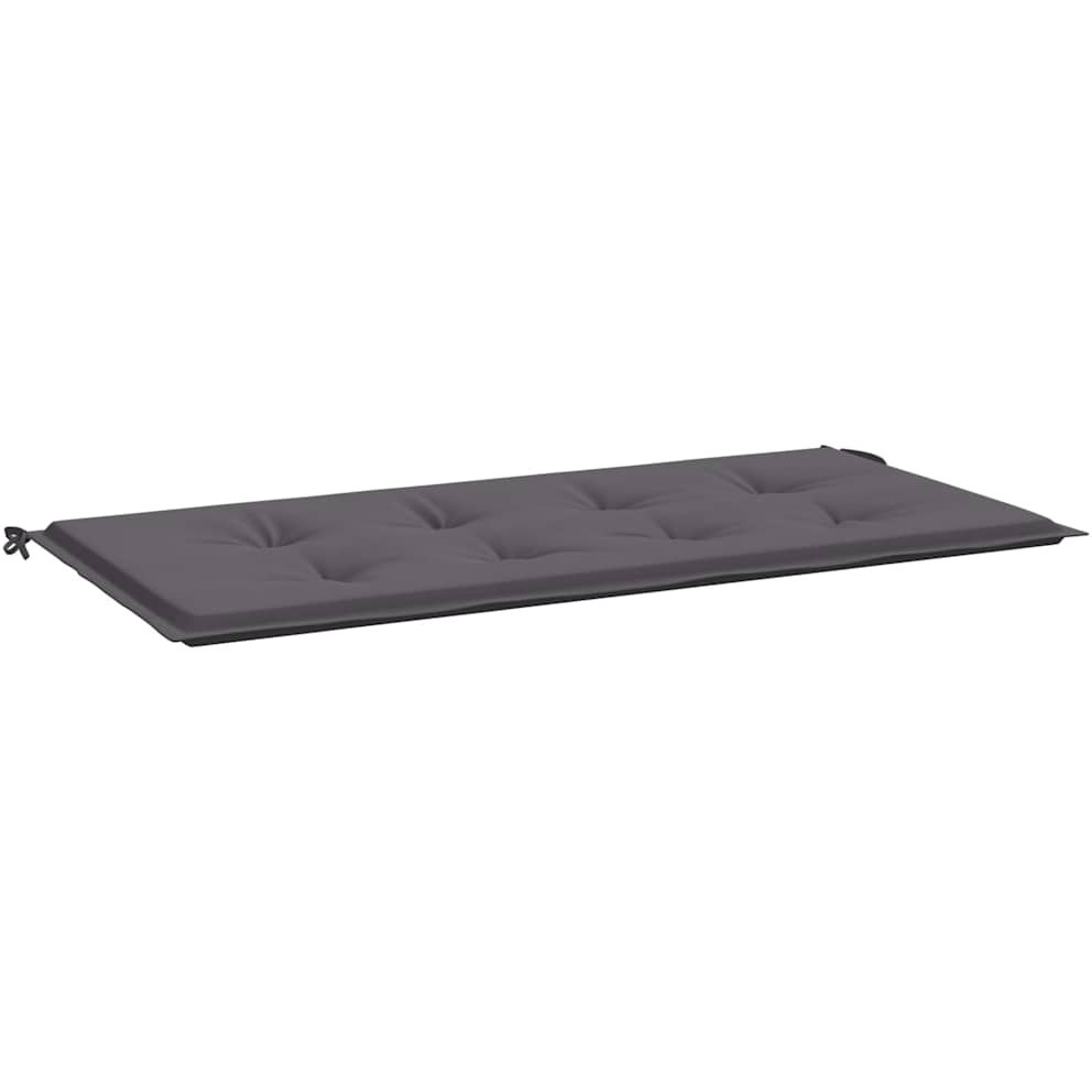 Vidaxl Garden Bench Cushion Anthracite 47.2"&quotX19.7"&quotX1.2""
