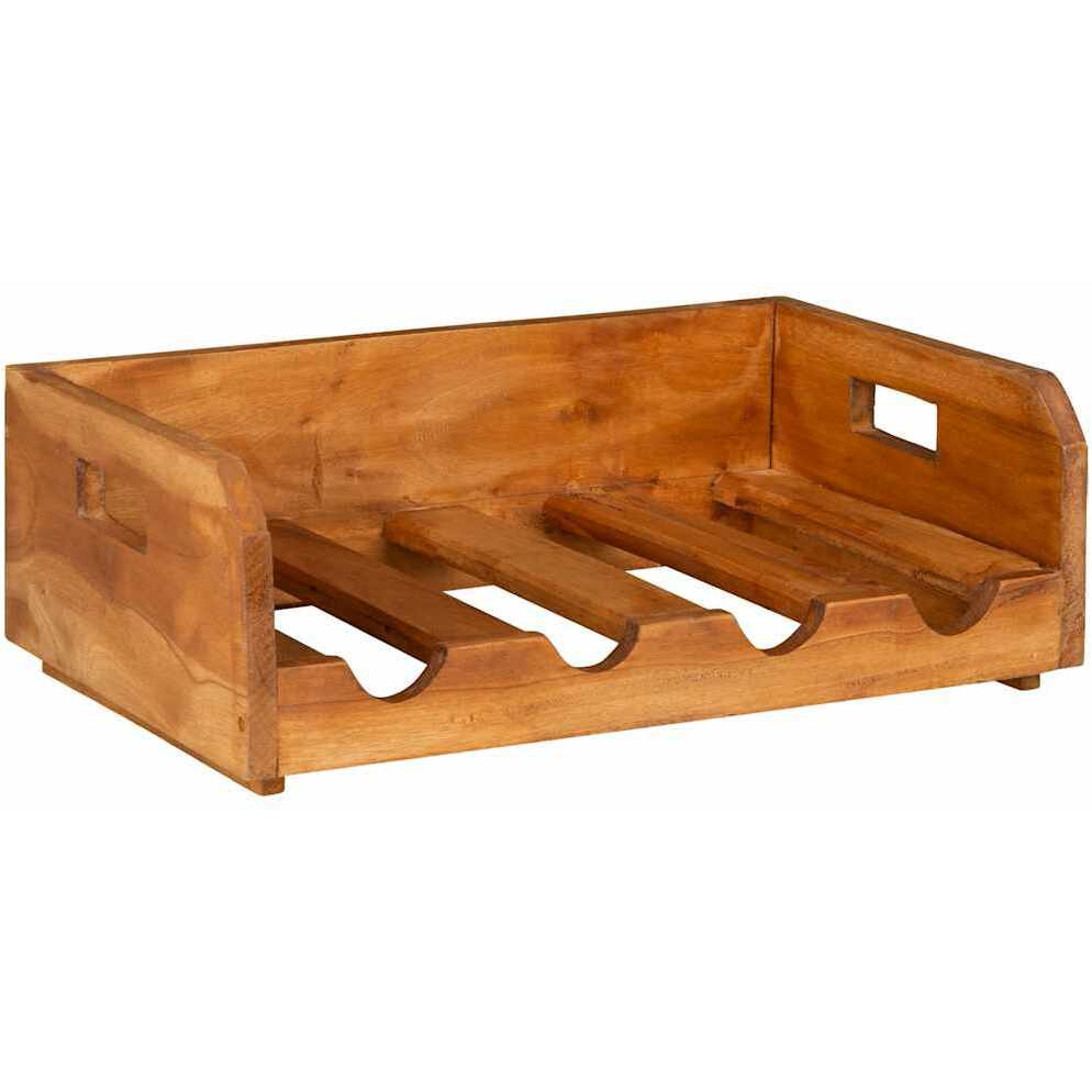 Vidaxl Wine Racks 4 Pcs For 16 Bottles Solid Reclaimed Wood