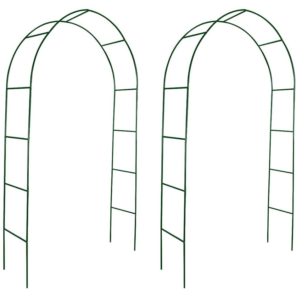 Vidaxl Garden Arch 2 Pcs Climbing Plants