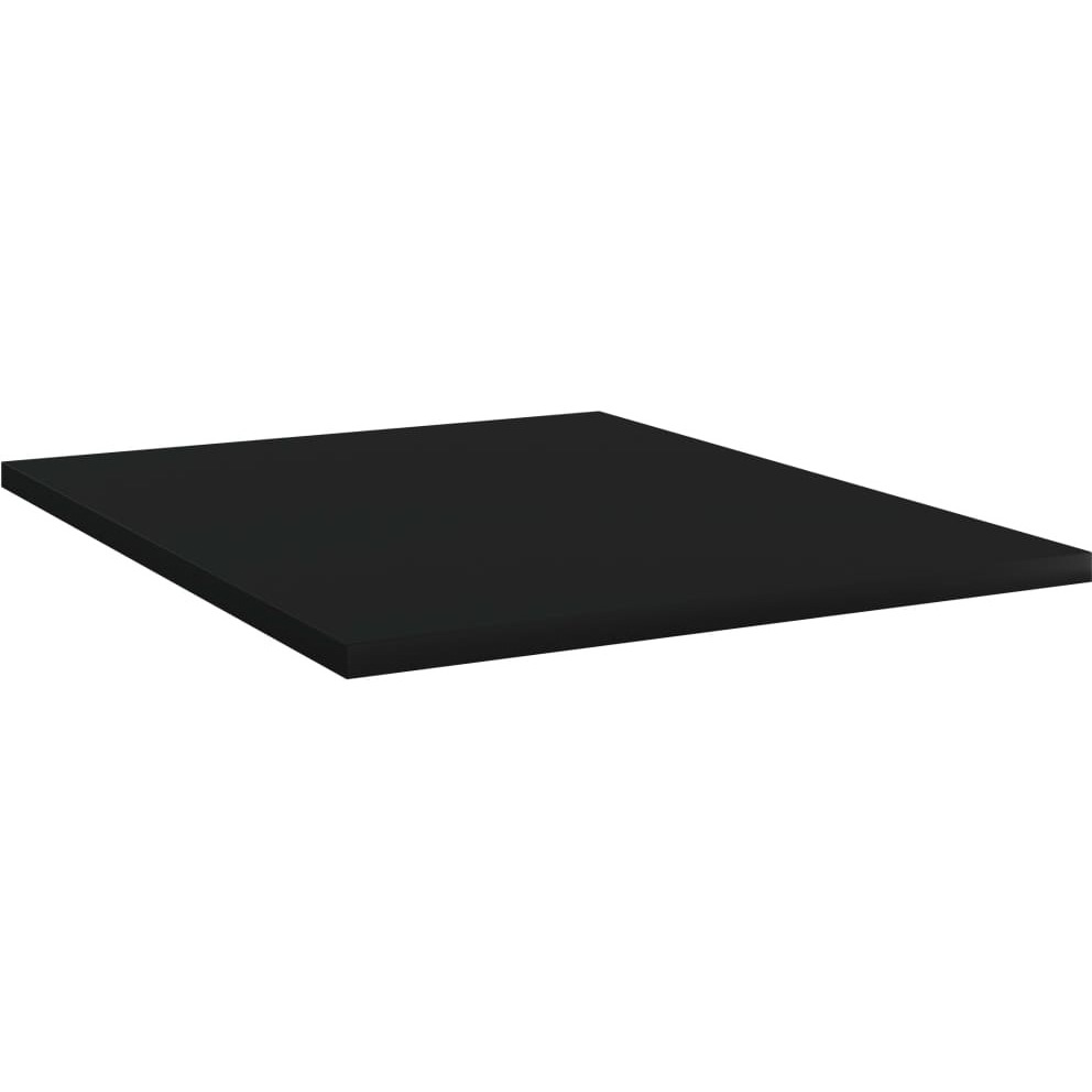 Vidaxl Bookshelf Boards 8 Pcs Black 15.7"&quotX19.7"&quotX0.6"" Engineered Wood