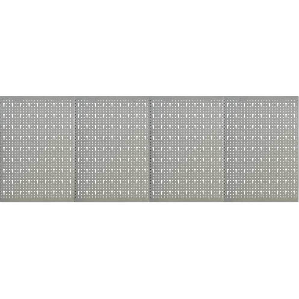 Vidaxl Wall-Mounted Peg Boards 4 Pcs 15.7"&quotX22.8"" Steel