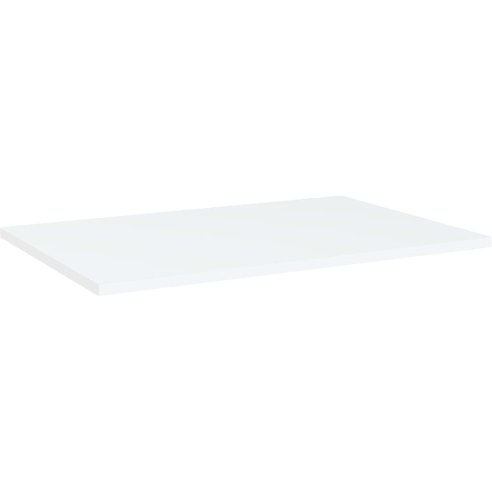 Vidaxl Bookshelf Boards 8 Pcs White 23.6"&quotX15.7"&quotX0.6"" Engineered Wood