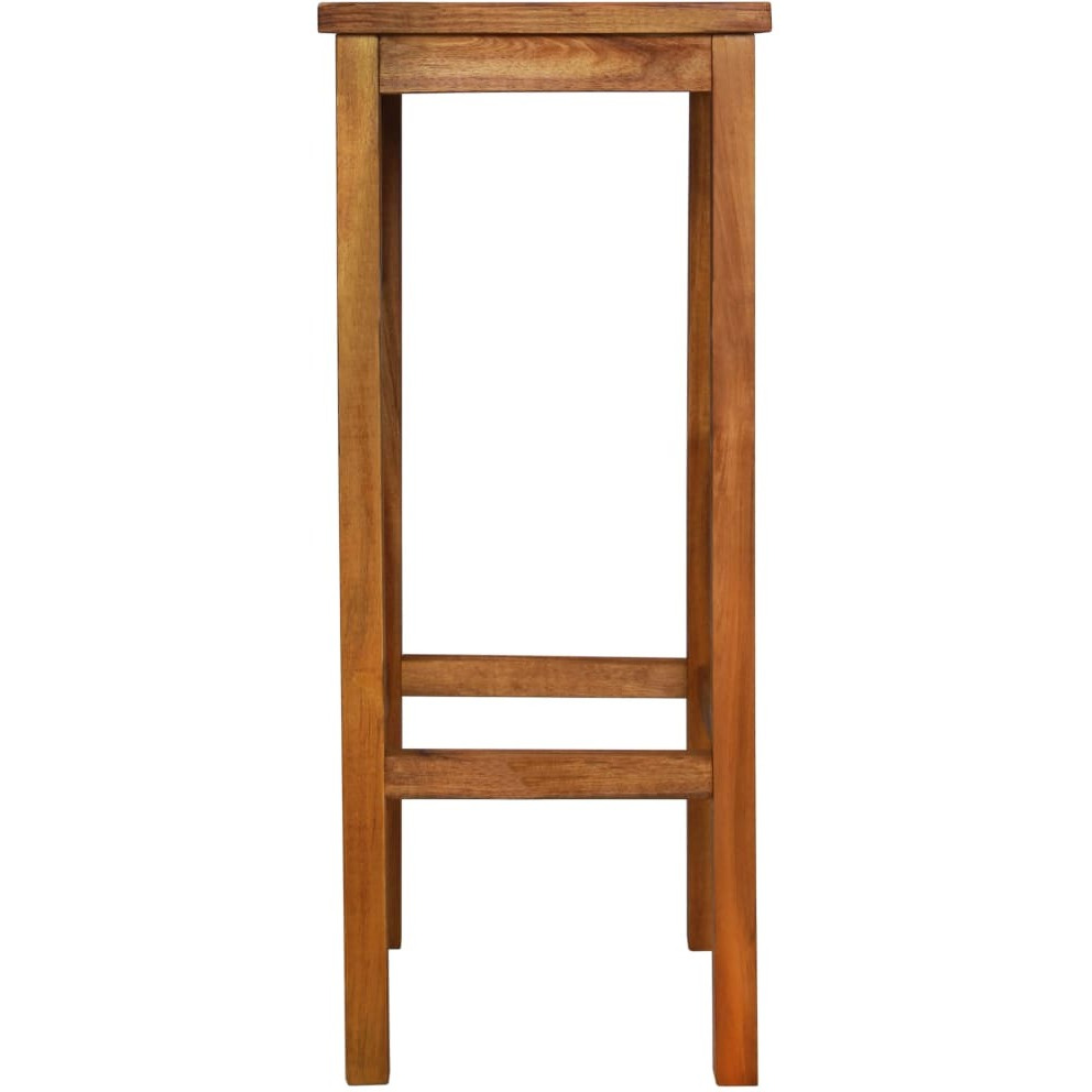 Vidaxl Bar Chairs 2 Pcs Solid Acacia Wood
