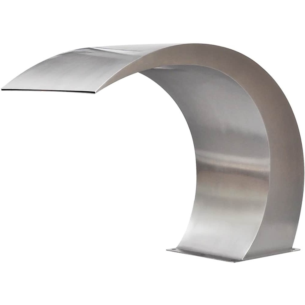 Garden Waterfall Pool Fountain Stainless Steel 17.7"" X 11.8"" X 23.6""