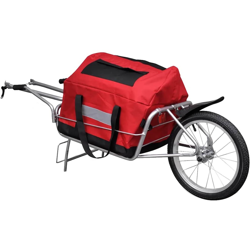 Bicycle Cargo Trailer One-Wheel With Storage Bag