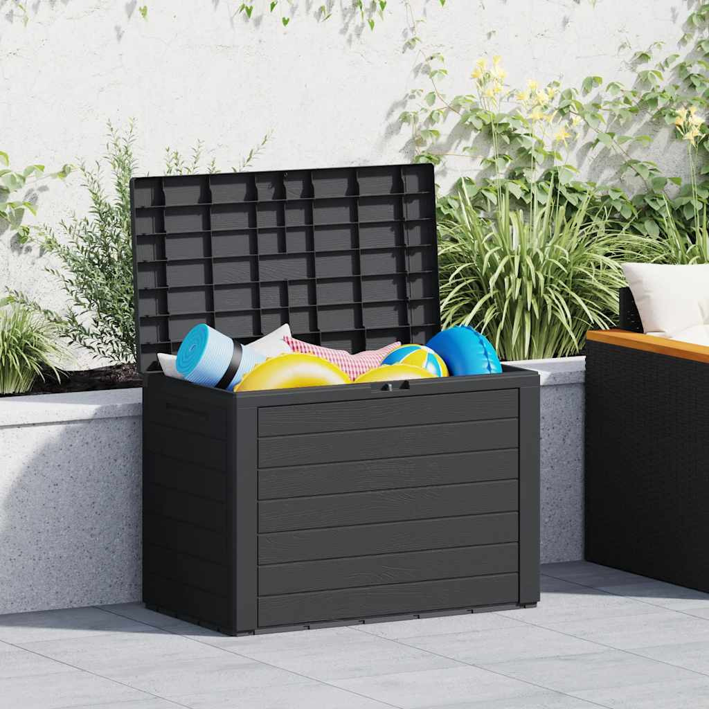 Vidaxl Patio Storage Box Anthracite 38.7"&quotX17.3"&quotX21.7""