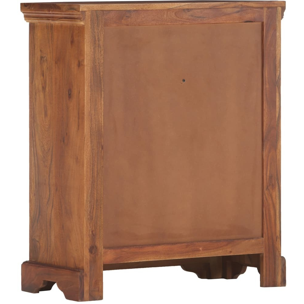 Vidaxl Sideboard 24.8"&quotX11.8"&quotX29.5"" Solid Acacia Wood