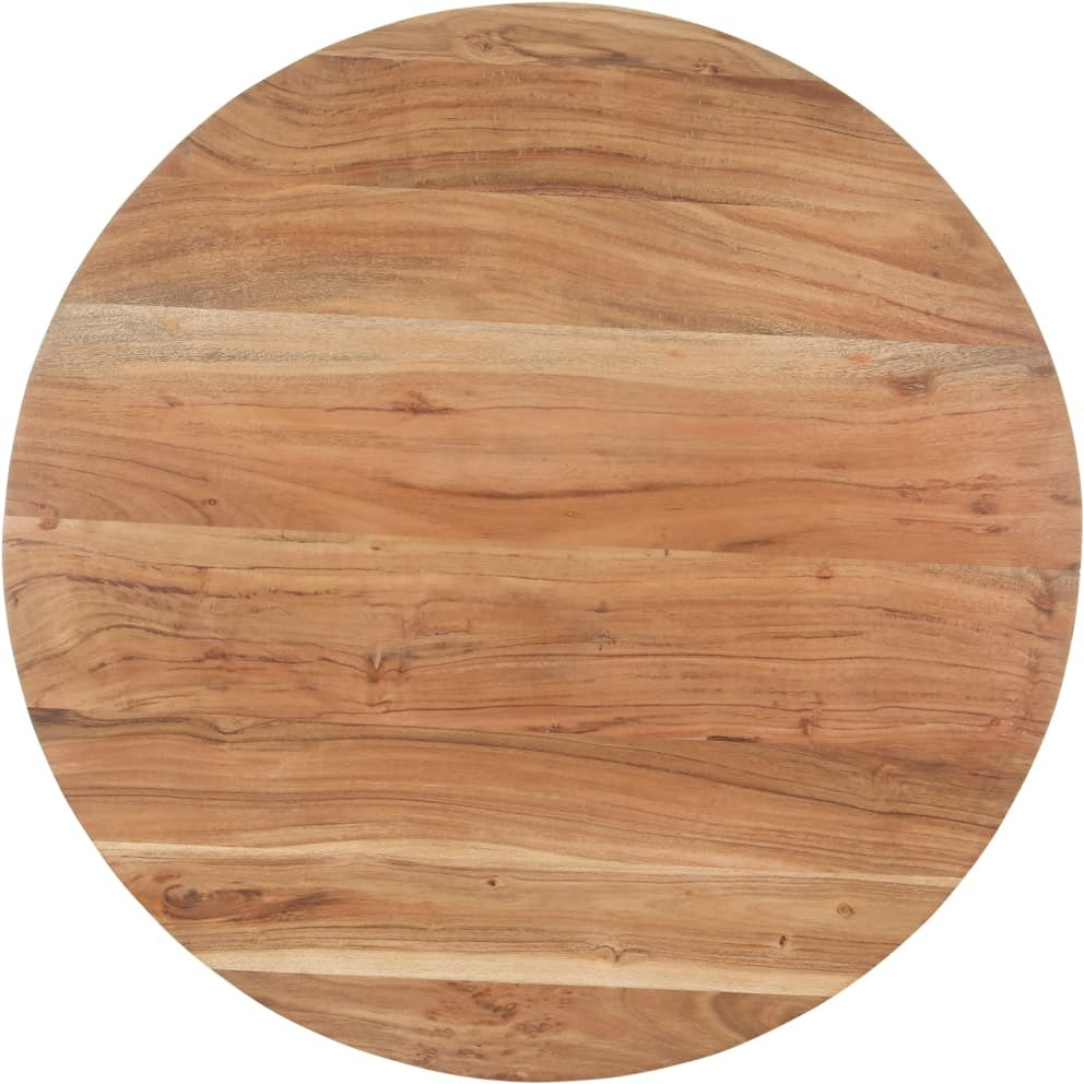 Vidaxl Dining Table 31.5"" Solid Acacia Wood