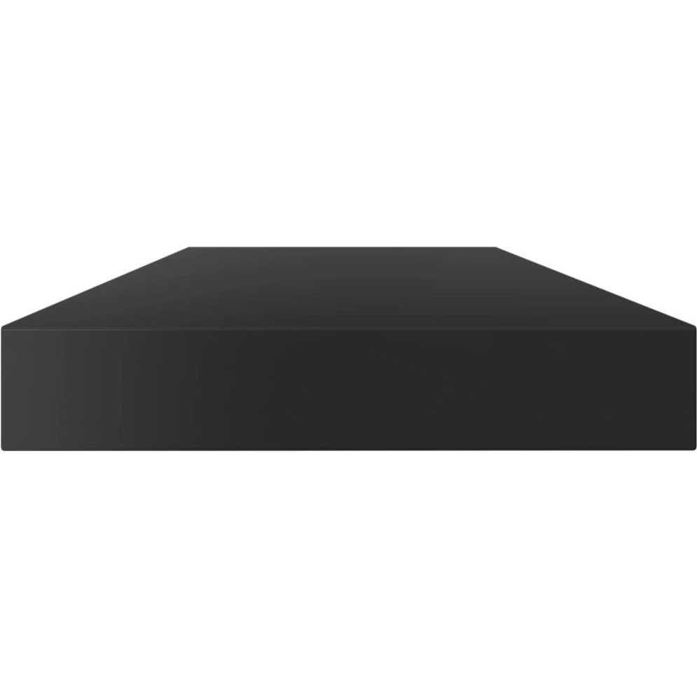 Vidaxl Bookshelf Boards 8 Pcs High Gloss Black 31.5"&quotX3.9"&quotX0.6"" Engineered Wood