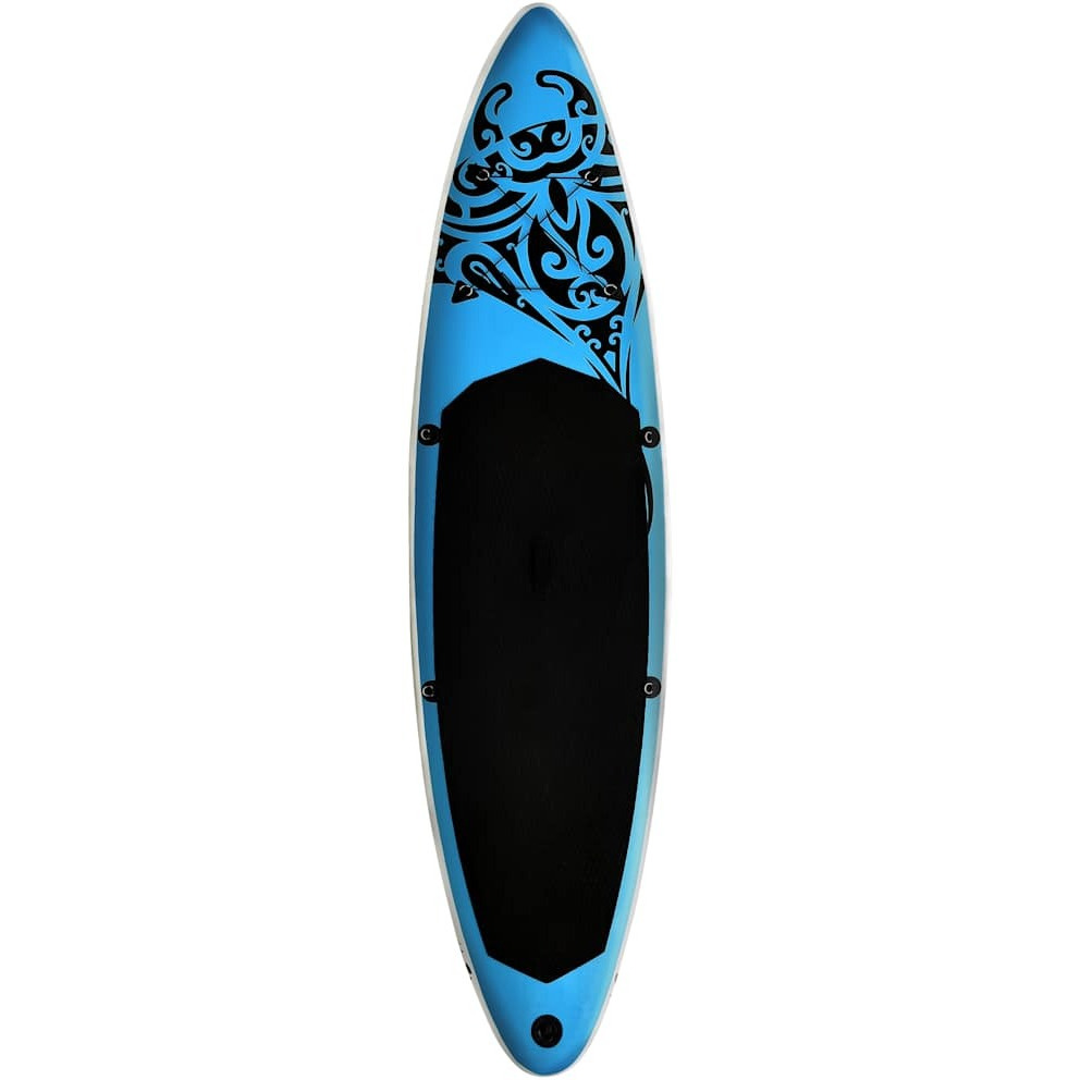 Vidaxl Inflatable Stand Up Paddleboard Set 126"&quotX29.9"&quotX5.9"" Blue