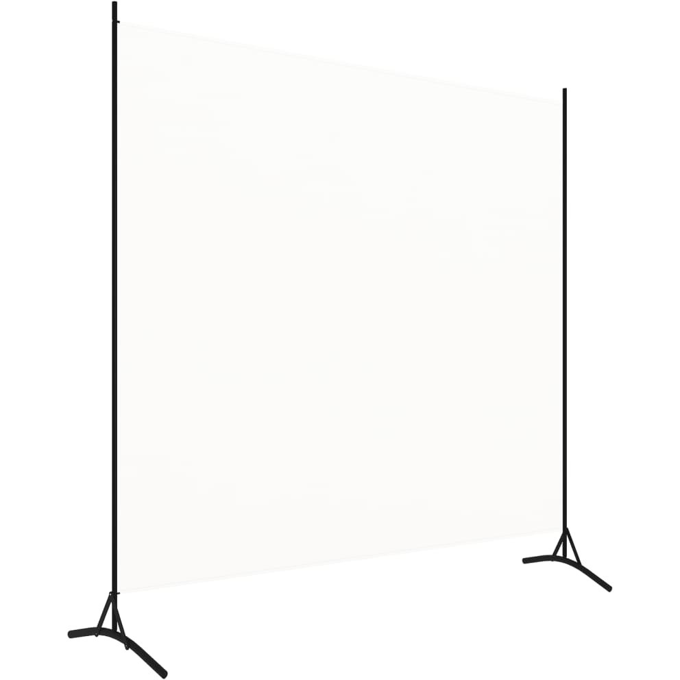 Vidaxl 1-Panel Room Divider Cream White 68.9"&quotX70.9""
