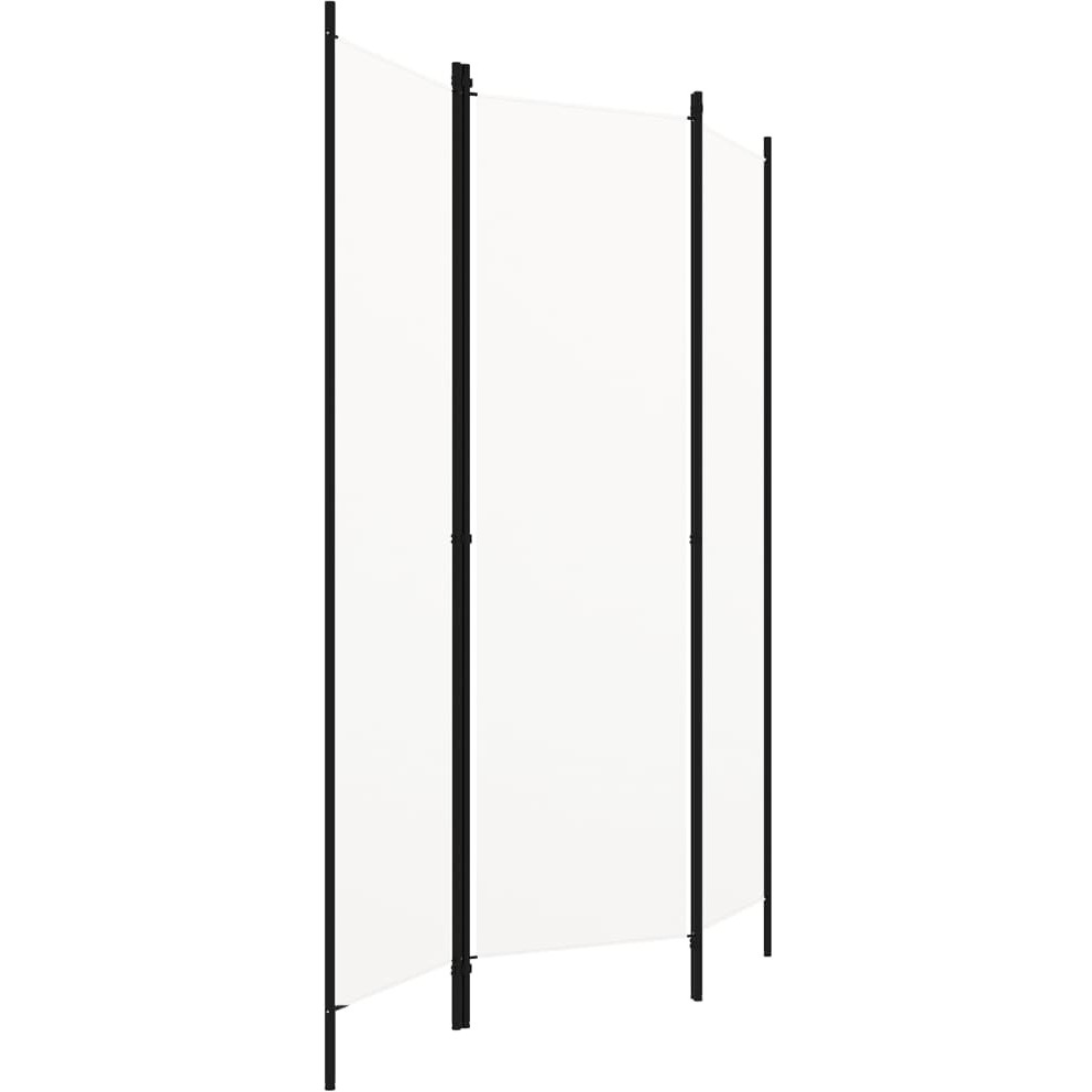 Vidaxl 3-Panel Room Divider Cream White 59.1"&quotX70.9""