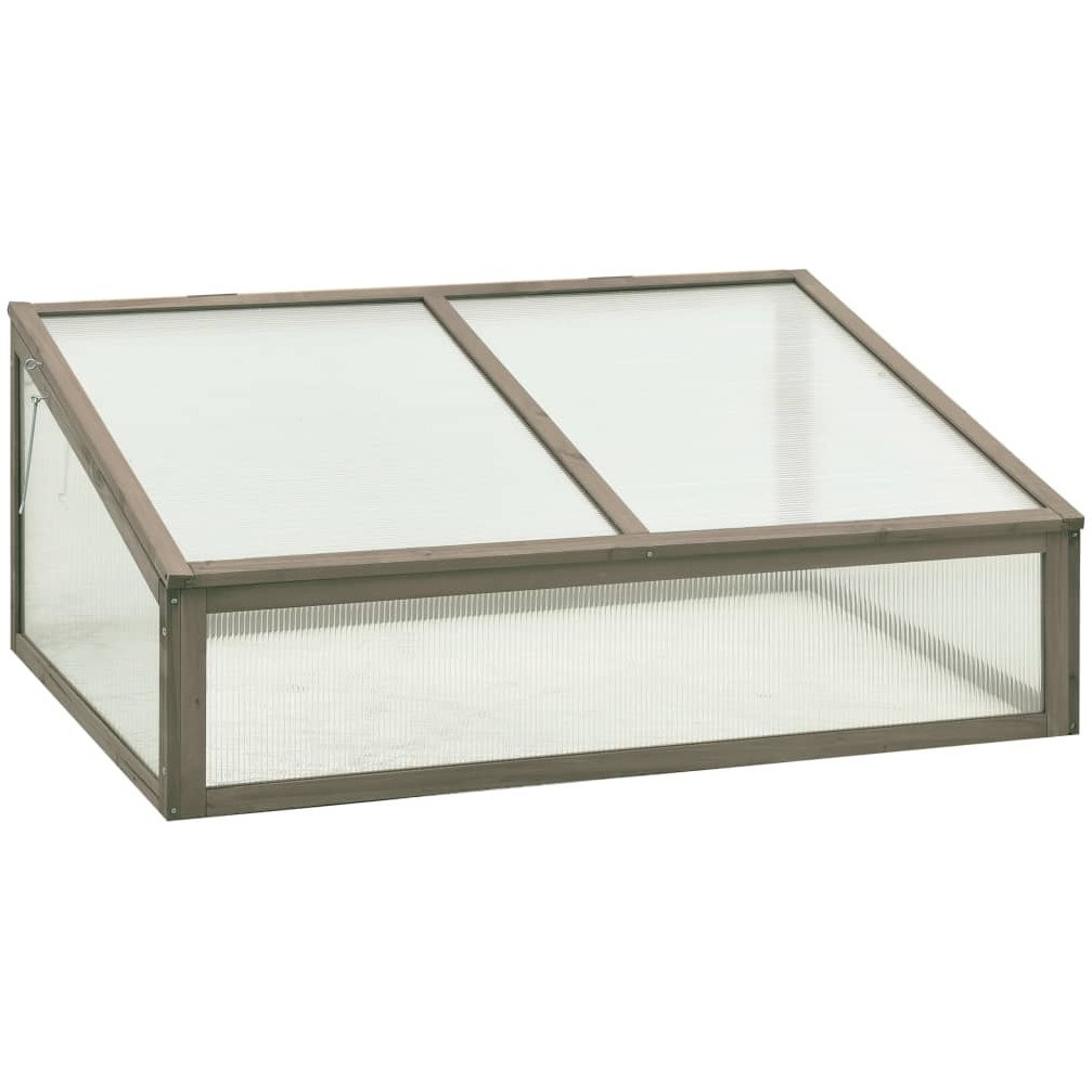 Vidaxl Greenhouse 39.4"&quotX25.6"&quotX15.7"" Firwood