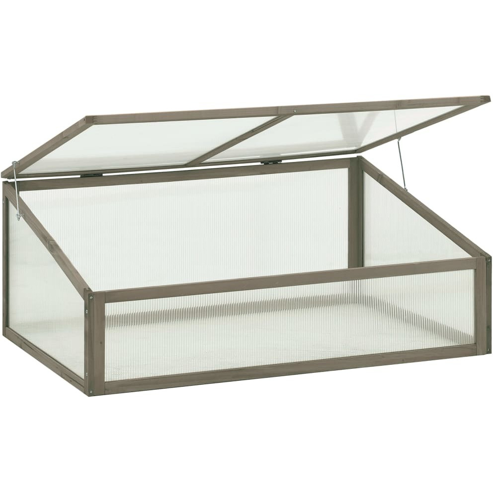 Vidaxl Greenhouse 39.4"&quotX25.6"&quotX15.7"" Firwood
