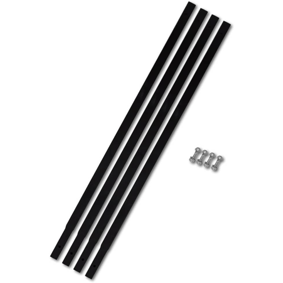 Vidaxl Ground Drill Extension Tube 13'1"&quotX3'3"" Tube Connection Steel