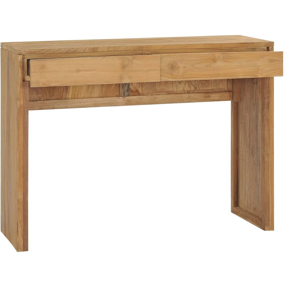 Vidaxl Console Table 39.4"&quotX13.8"&quotX29.5"" Solid Teak Wood