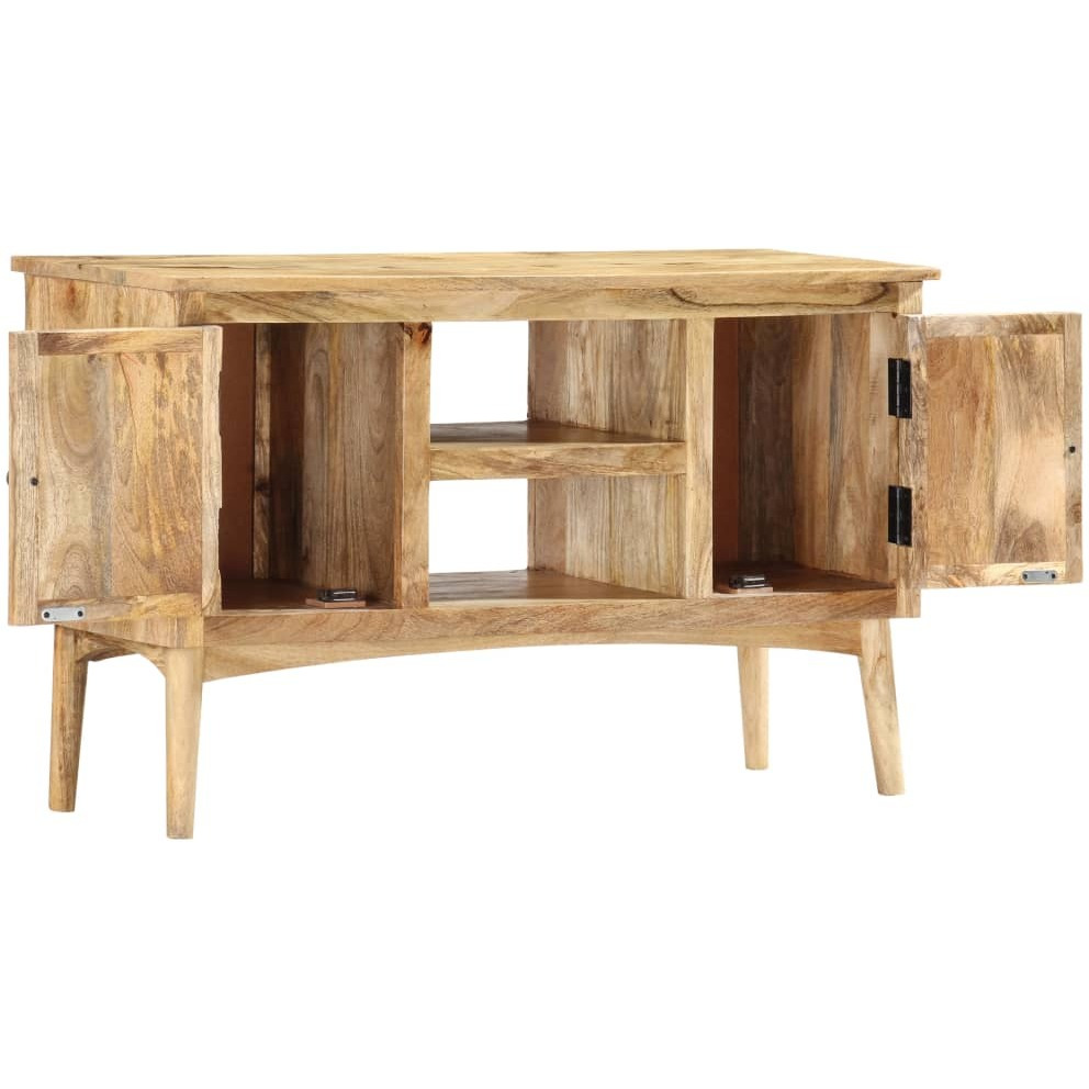 Vidaxl Sideboard 39.4"&quotX13.8"&quotX23.6"" Solid Mango Wood