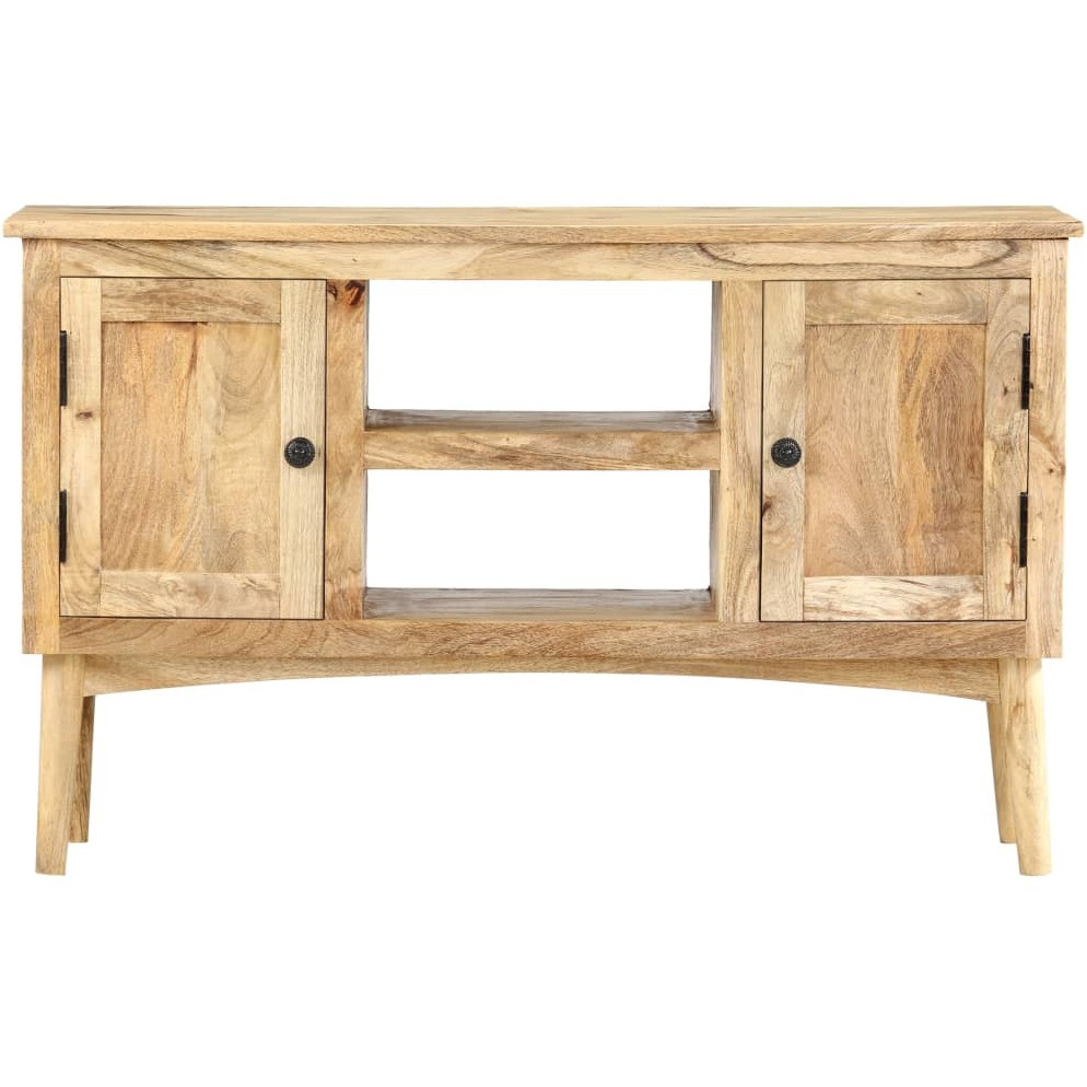 Vidaxl Sideboard 39.4"&quotX13.8"&quotX23.6"" Solid Mango Wood
