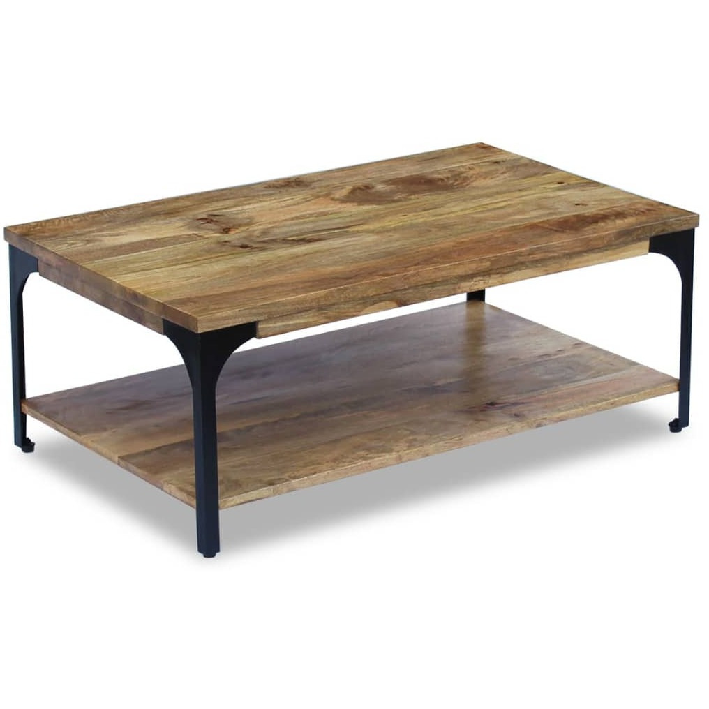 Vidaxl Coffee Table Mango Wood 39.4"&quotX23.6"&quotX15""