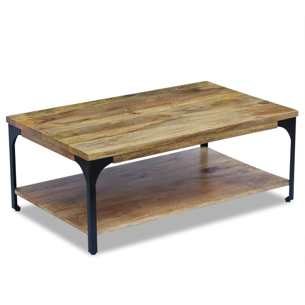 Vidaxl Coffee Table Mango Wood 39.4"&quotX23.6"&quotX15""