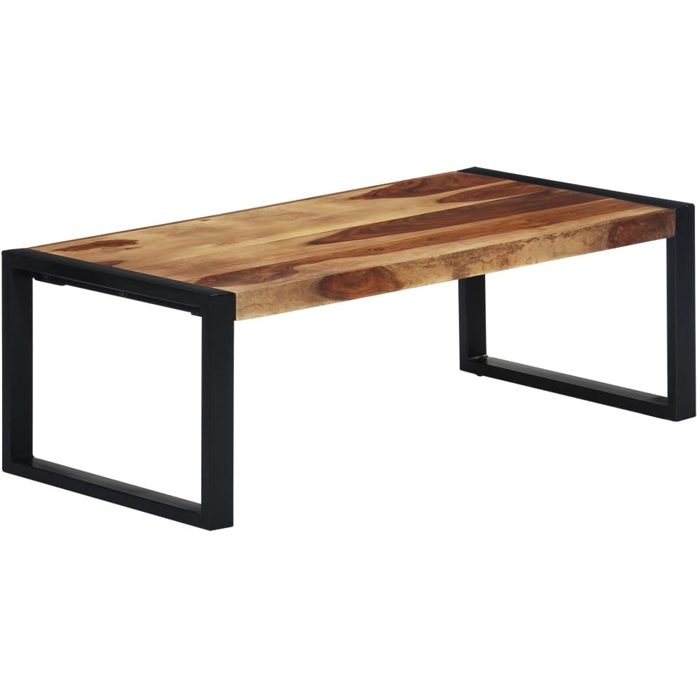 Vidaxl Coffee Table 43.3"&quotX23.6"&quotX15.7"" Solid Sheesham Wood
