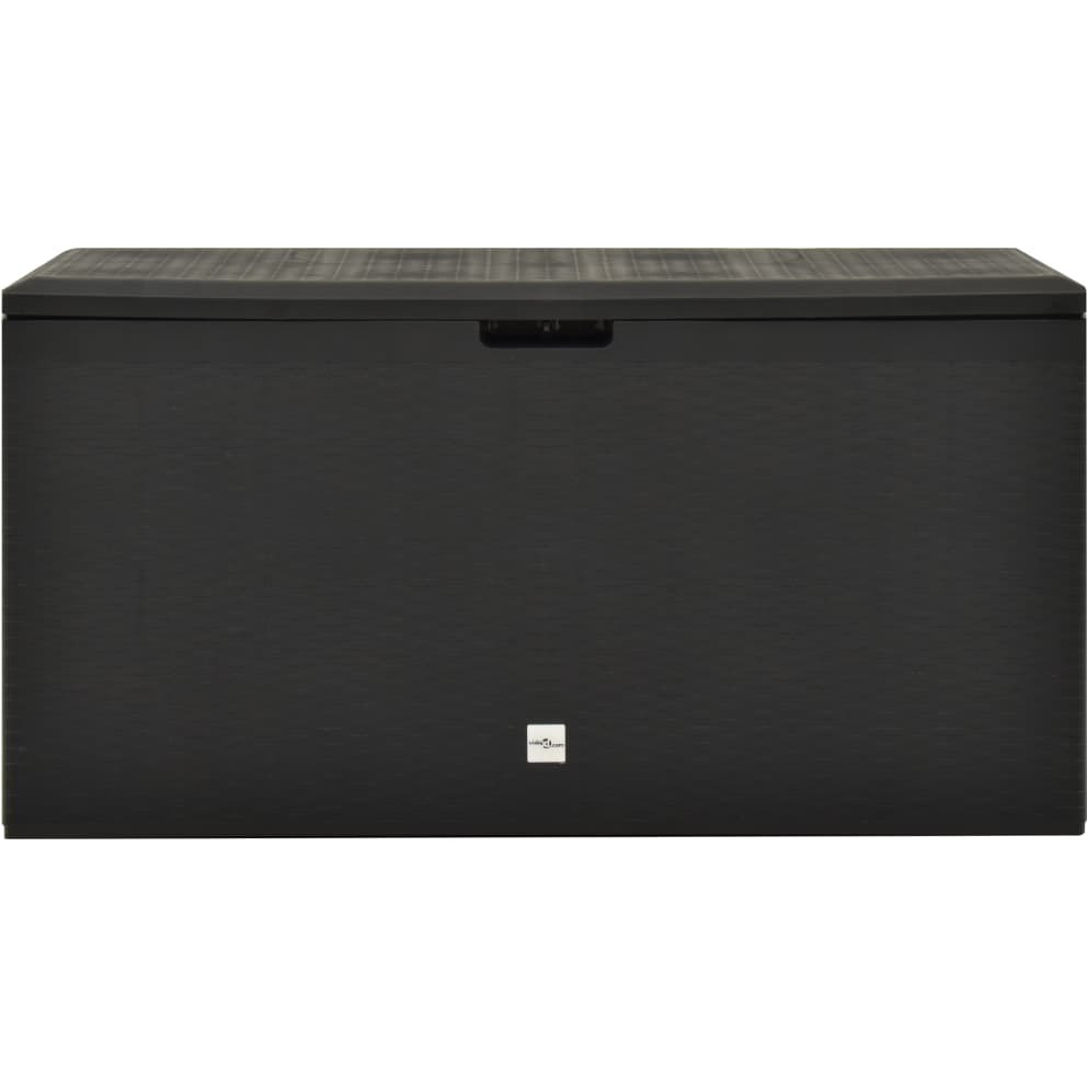 Vidaxl Patio Storage Box Anthracite 44.9"&quotX18.5"&quotX23.6""