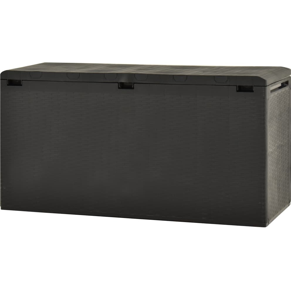 Vidaxl Patio Storage Box Anthracite 44.9"&quotX18.5"&quotX23.6""