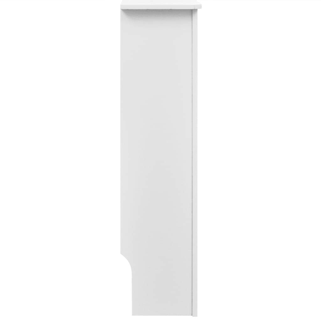 Vidaxl Radiator Covers 2 Pcs White Mdf 44.1""