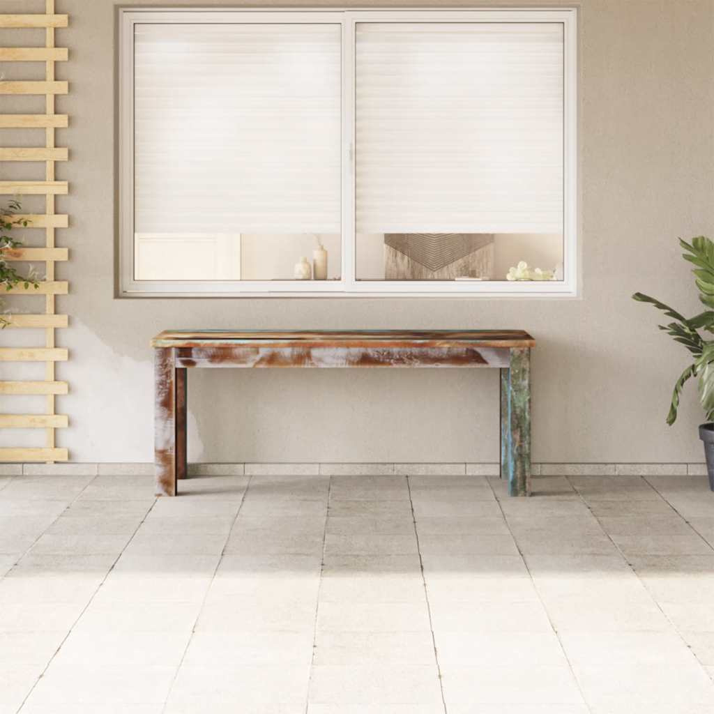 Vidaxl Bench Solid Reclaimed Wood 43.3"&quotX13.8"&quotX17.7""