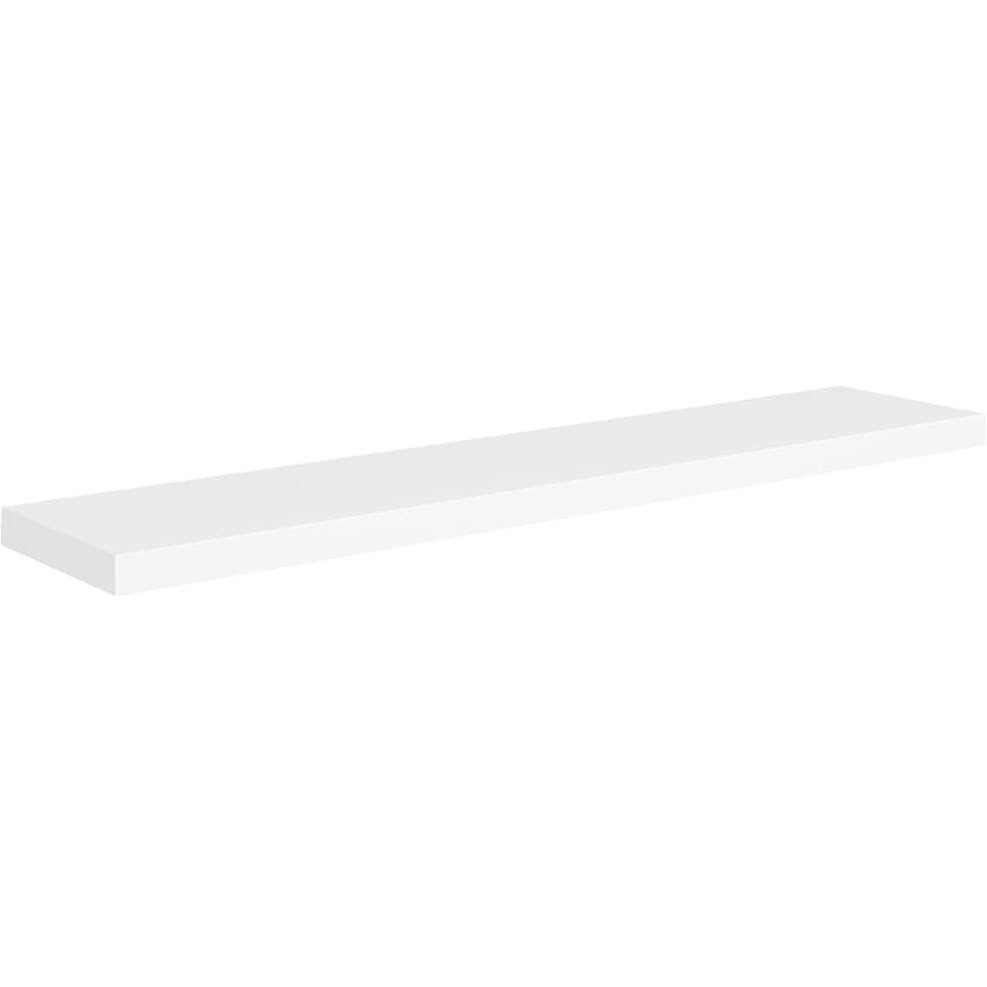 Vidaxl Floating Wall Shelf White 47.2"&quotX9.3"&quotX1.5"" Mdf
