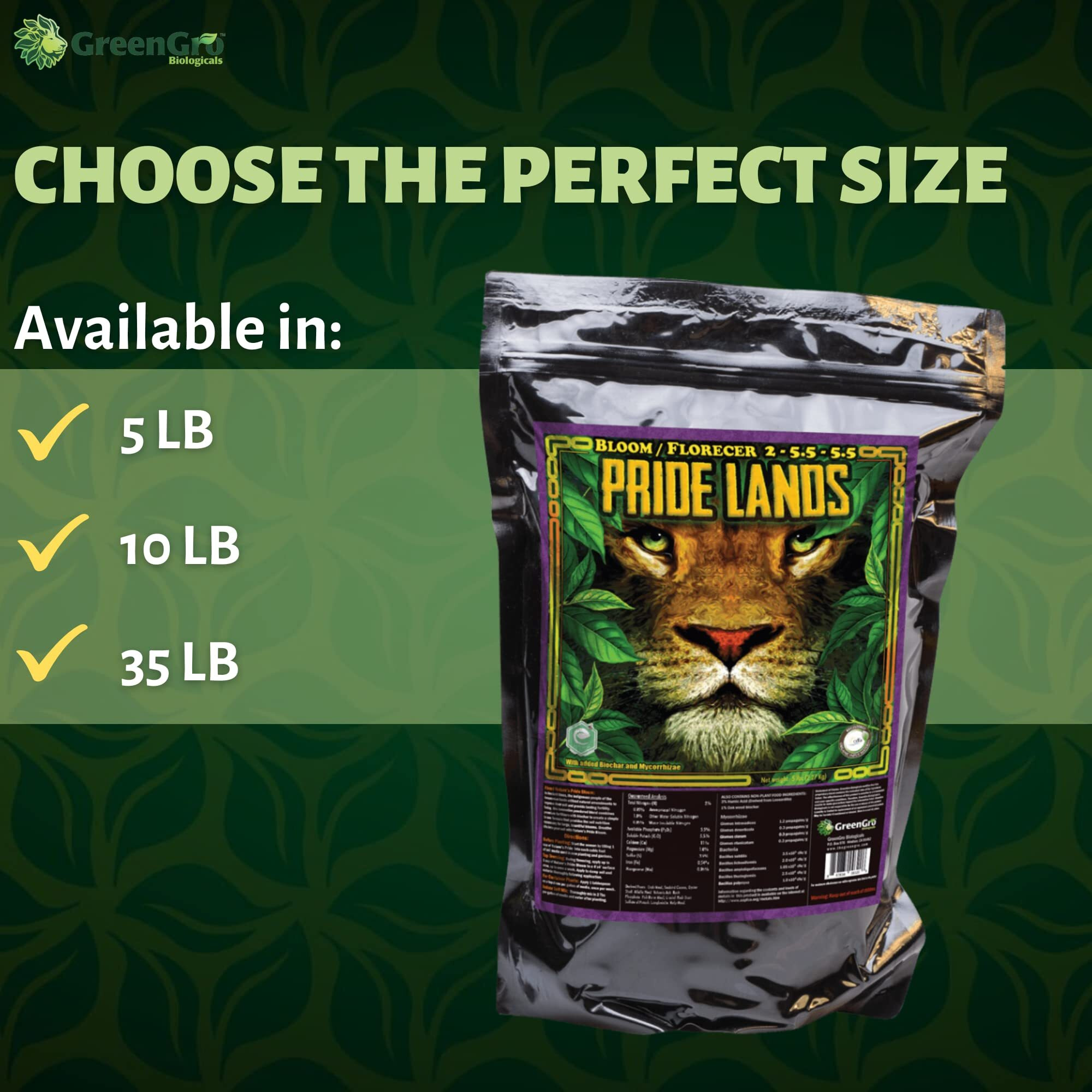 Green Gro Pride Lands Bloom 35