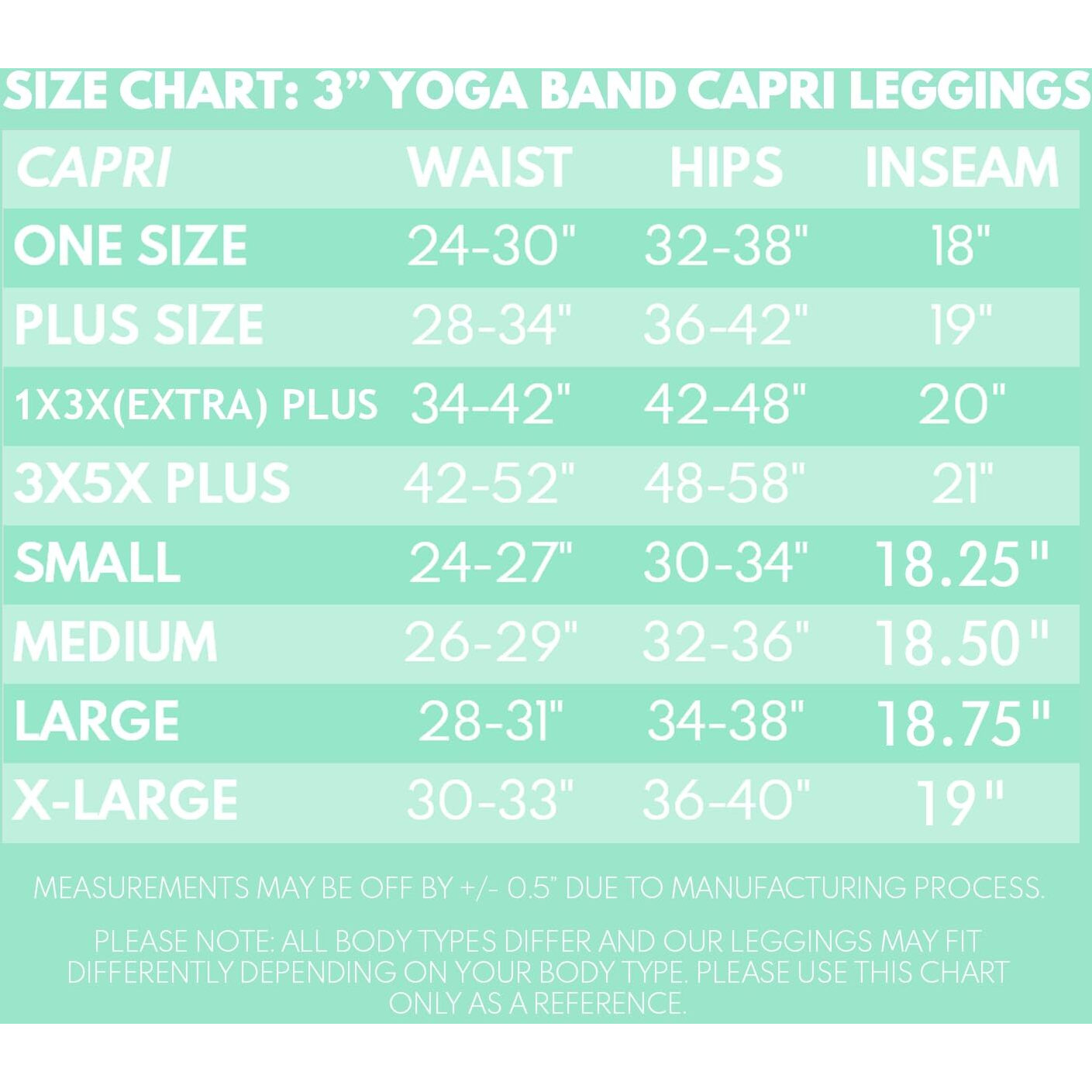 Leggings Depot Women 's 3 "" Waistband Yoga High Waisted Solid Leggings Pants (Capri, Navy, 3X5X)