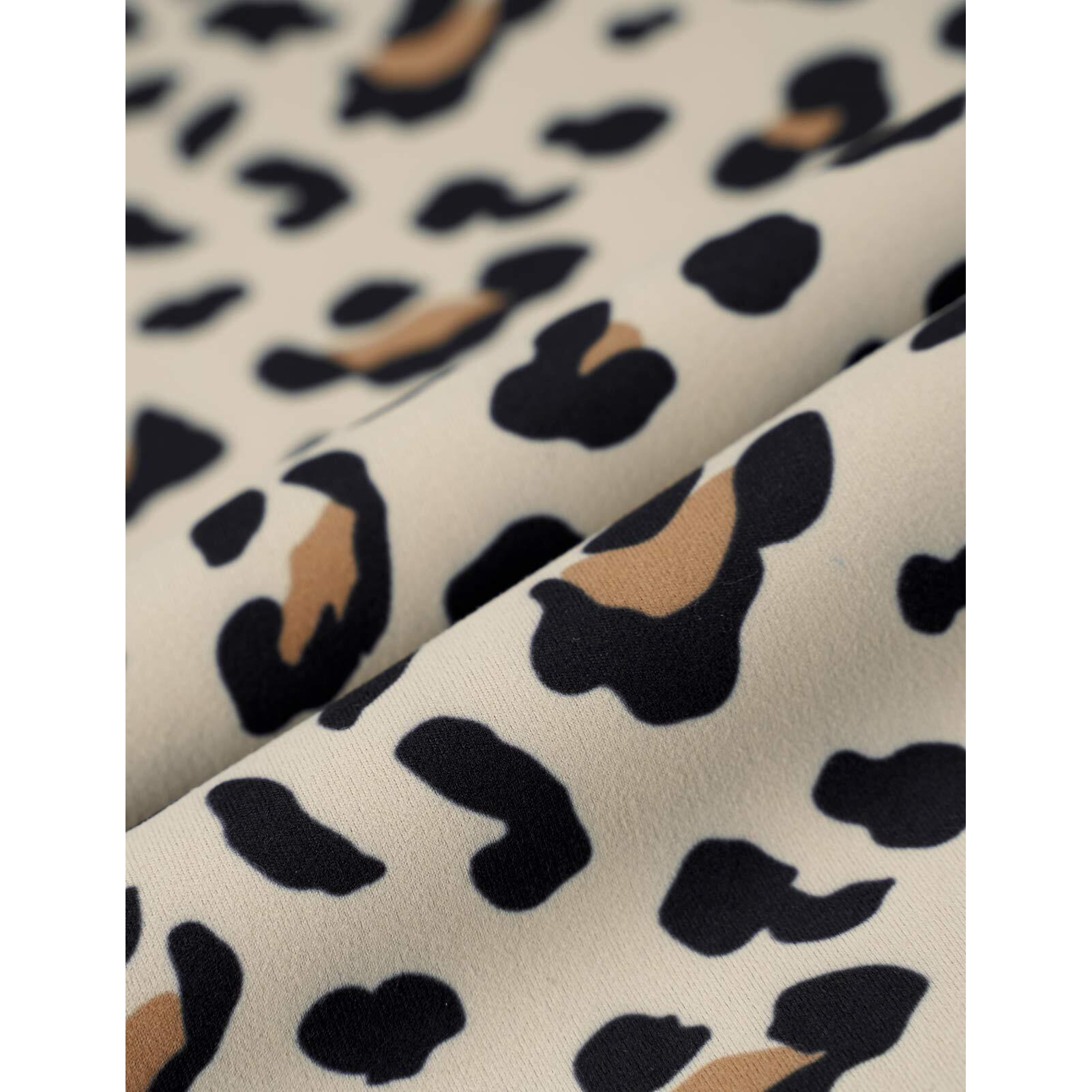 Zuty 7/8 Workout Leggings For Women High Waisted Leggings With Pockets Squat Proof Yoga Ankle Leggings Plus Size 25 "" Beige Leopard Xxl