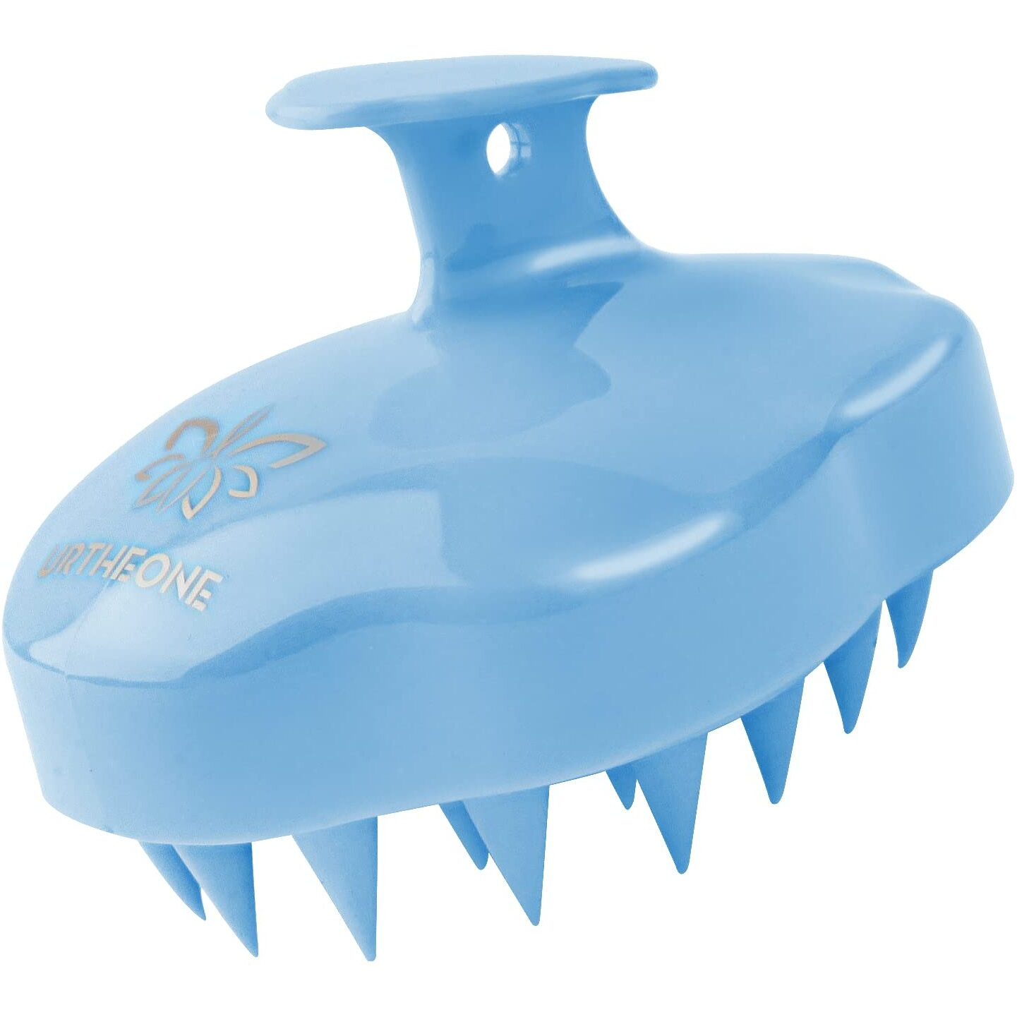 Urtheone Hair Scalp Massager Shampoo Brush,Soft Silicone Hair Brush For Wet Dry Oily Curly Straight Thick Thin Rough Long Short Natural Men Women Kids Pets Hair Care Tools(Sky Blue)
