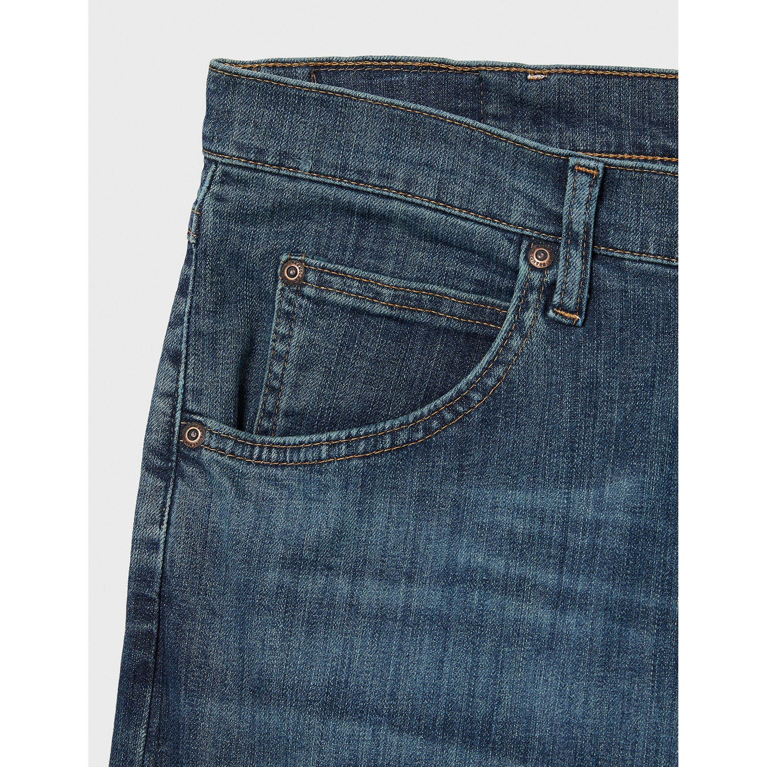 Wrangler Authentics Men's Classic 5-Pocket Regular Fit Jean, Twilight Flex, 31W X 34L