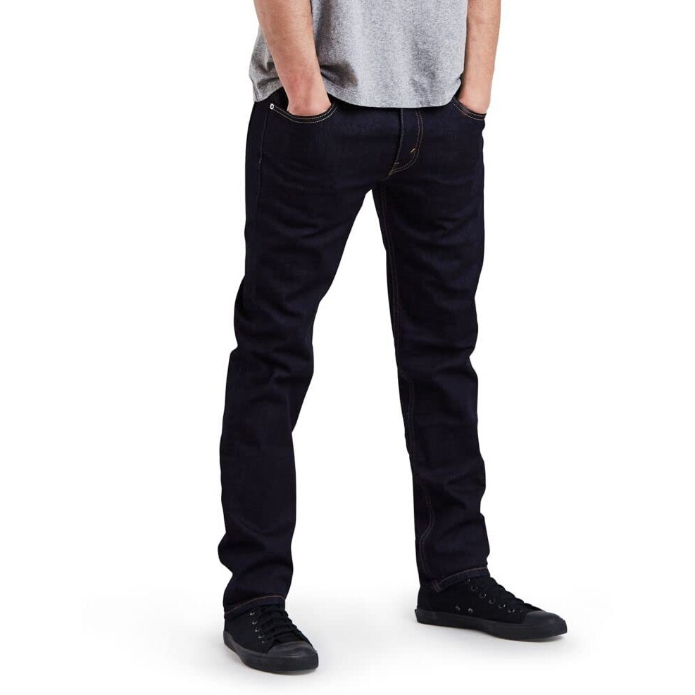 Levi's Mens 511 Slim Fit Stretch Jeans, Dark Hollow-Stretch (Waterless), 33W X 30L