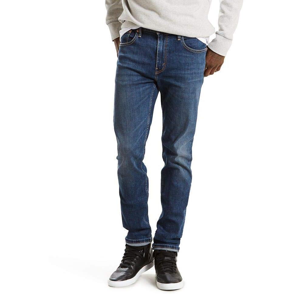 Levi's Men's 502 Taper Fit Jeans (Also Available In Big & Tall), Panda-Advanced Stretch, 32W X 34L
