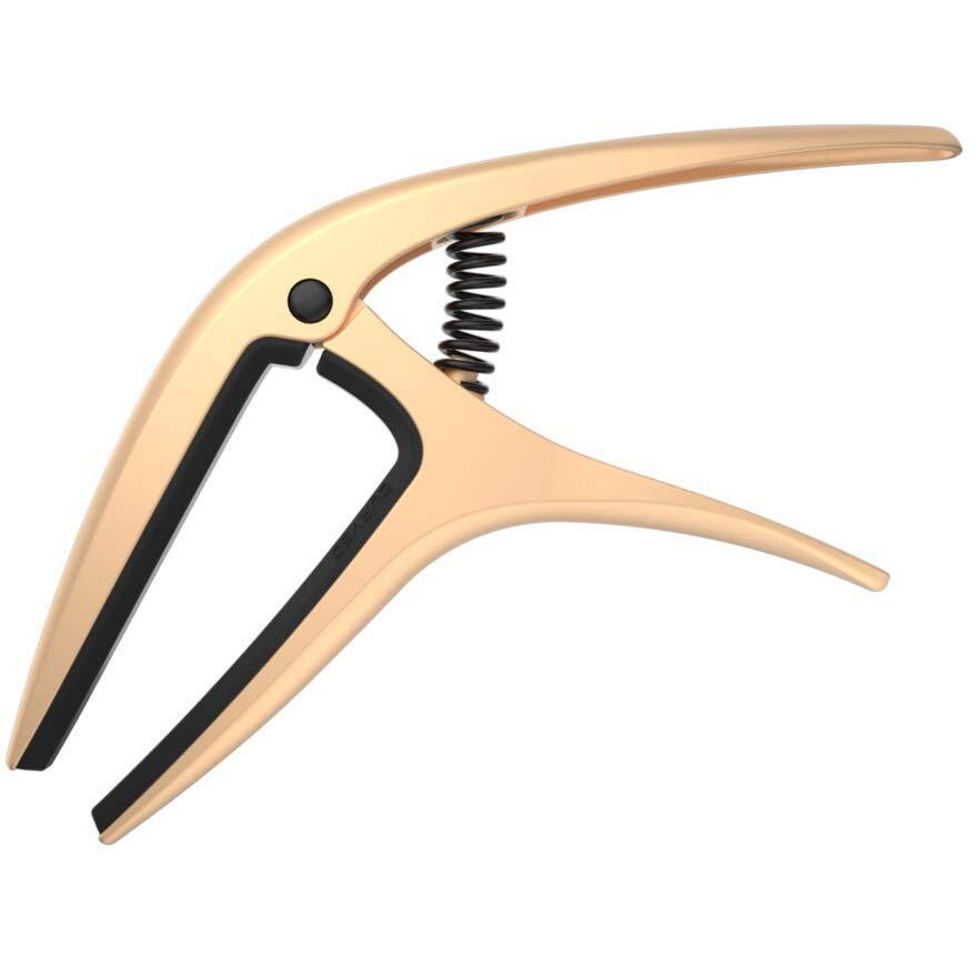 Ernie Ball Axis Dual Radius Capo, Gold Satin (P09606)