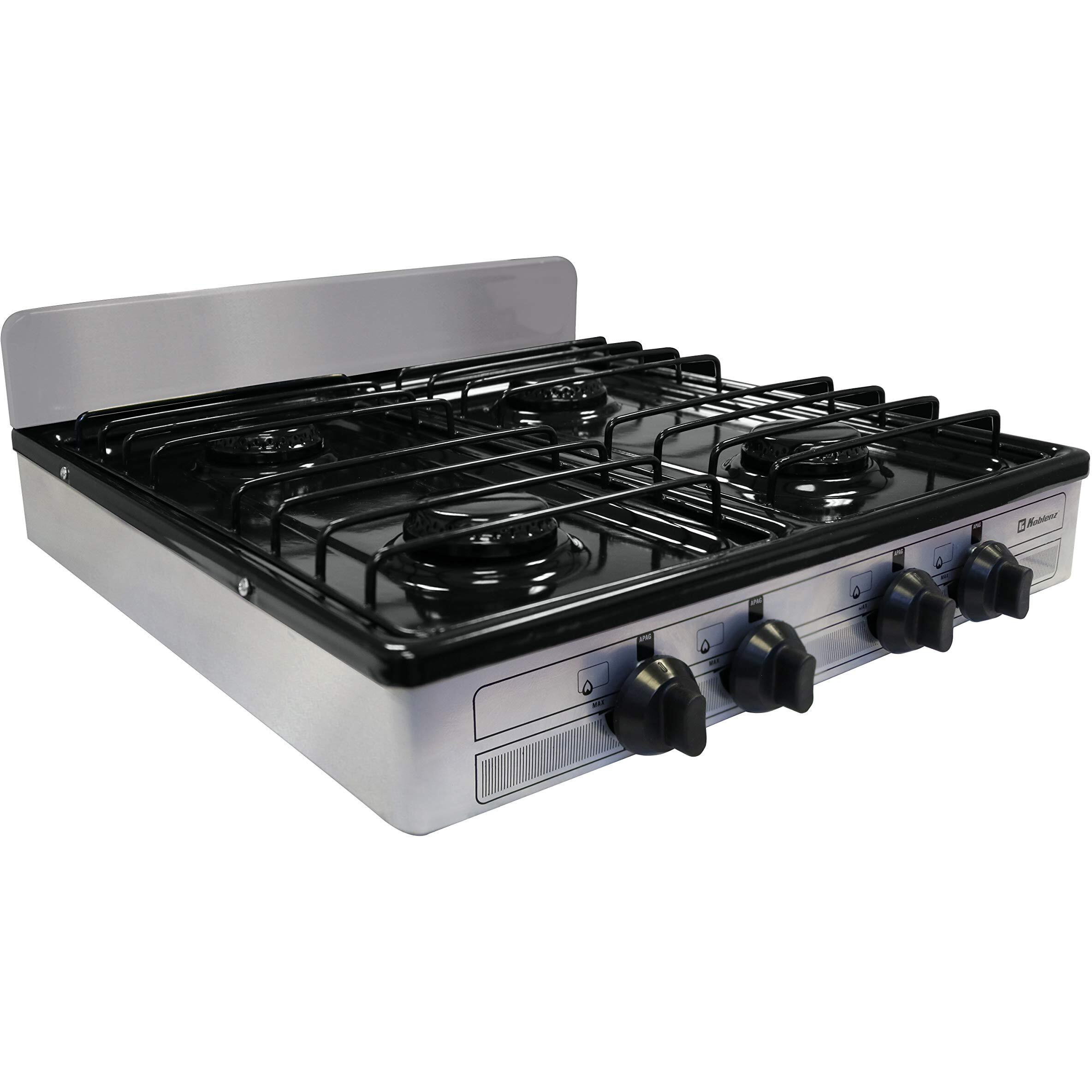 Koblenz Psk-400S 4-Burner Gas Stove, Silver