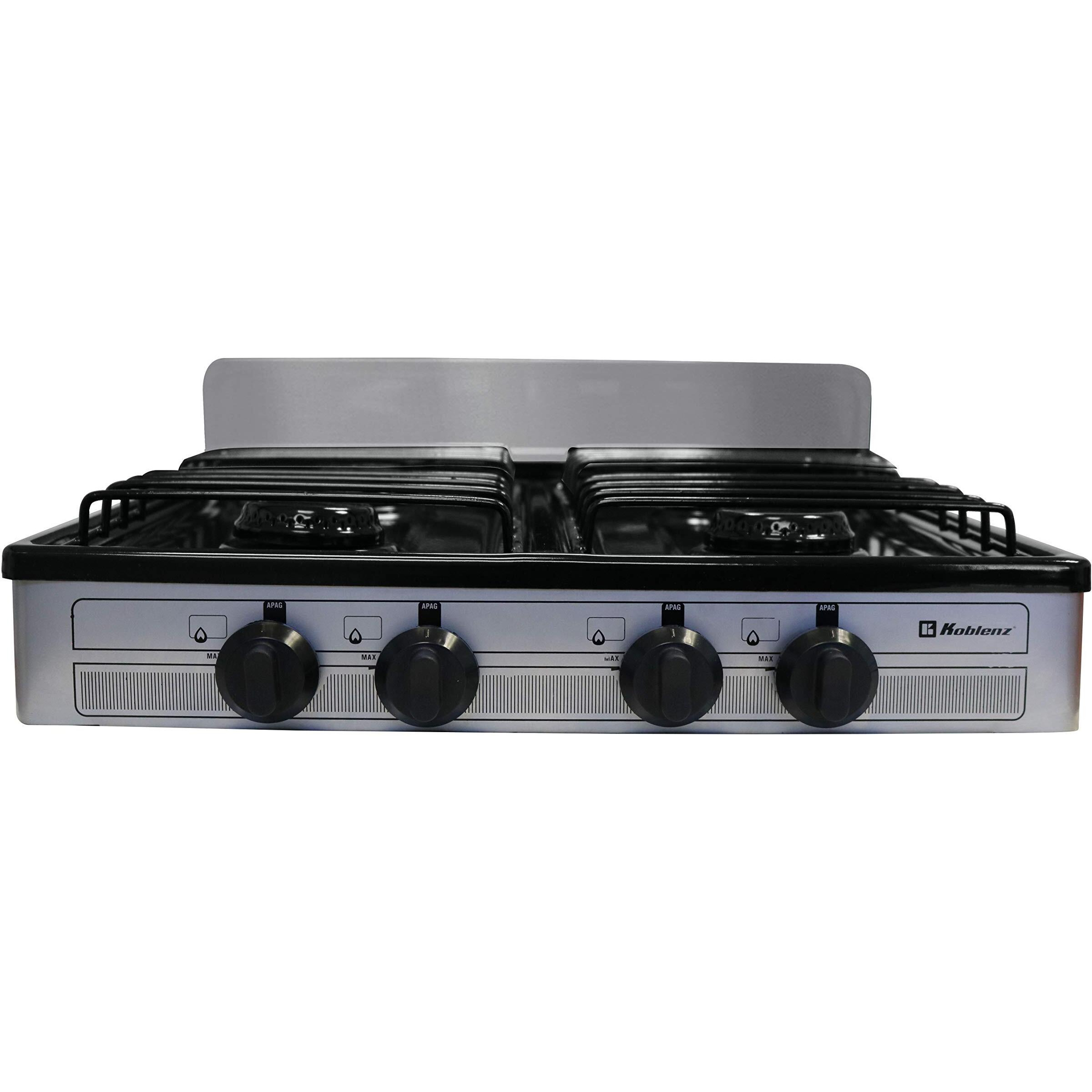 Koblenz Psk-400S 4-Burner Gas Stove, Silver