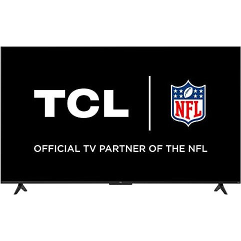 Tcl 50"" Class 4-Series 4K Uhd Hdr Smart Roku Tv - 50S455 2022, Black
