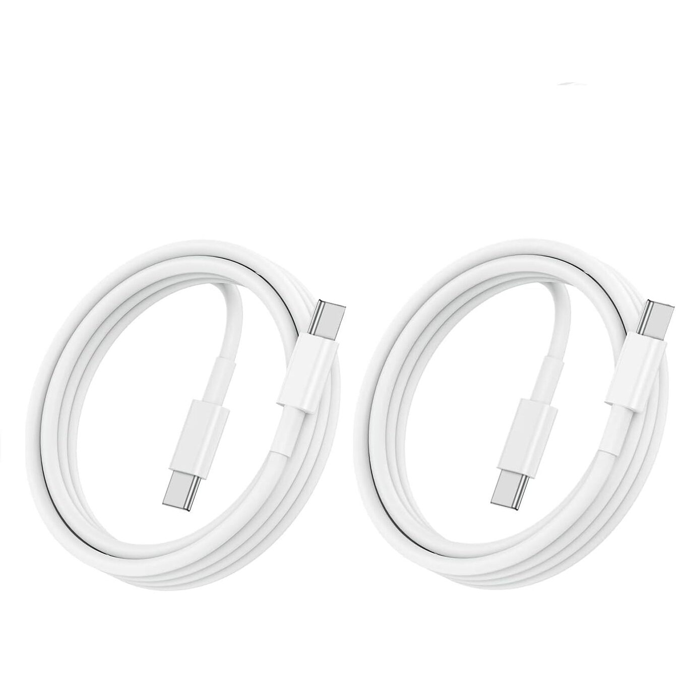 Usb C To Usb C Charging Cable 2Pack(10Ft+10Ft) White