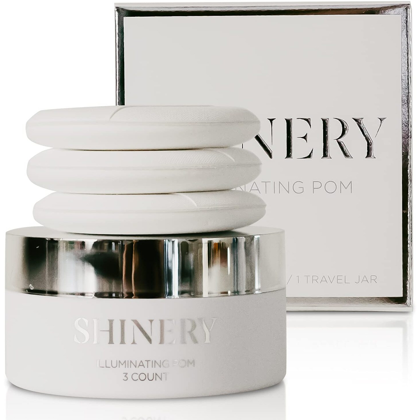 Shinery Illuminating Pom, Delicate Jewelry Polisher For Flawless Shine, Reusable, Jewelry Cleaning Cloth For Every Day Clean, (1 Pack Of 3)