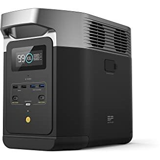 Ef Ecoflow Portable Power Station Delta 2, 1024Wh Lifepo4 (Lfp) Battery, Fast Charging, Solar Generator(Solar Panel Optional) For Home Backup Power, Camping & Rvs
