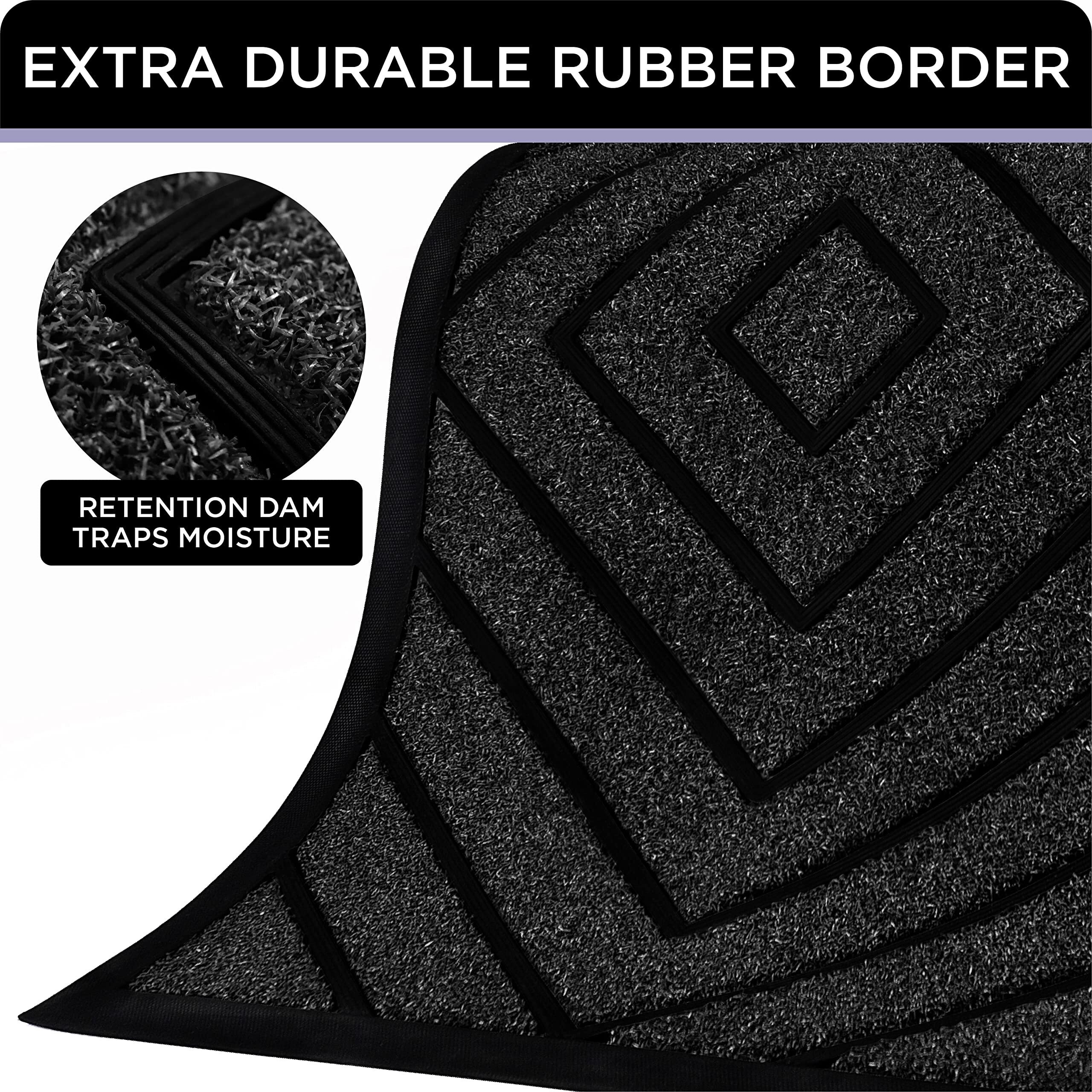 Ubdyo Durable Door Mat - Door Mats Outdoor - Front Door Mat - Doormat - 30X17 - Welcome Mat - Welcome Mats Outdoor - Outdoor Mat - Door Mats Indoor - Entryway Rug - Indoor Door Mat