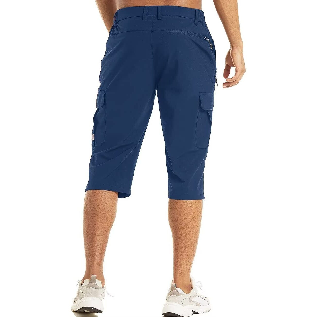 Long Shorts For Men Long Cargo Shorts For Men Below Knee Shorts Mens Tactical Shorts Capri Shorts For Men Cargo Capri For Men Royal Blue