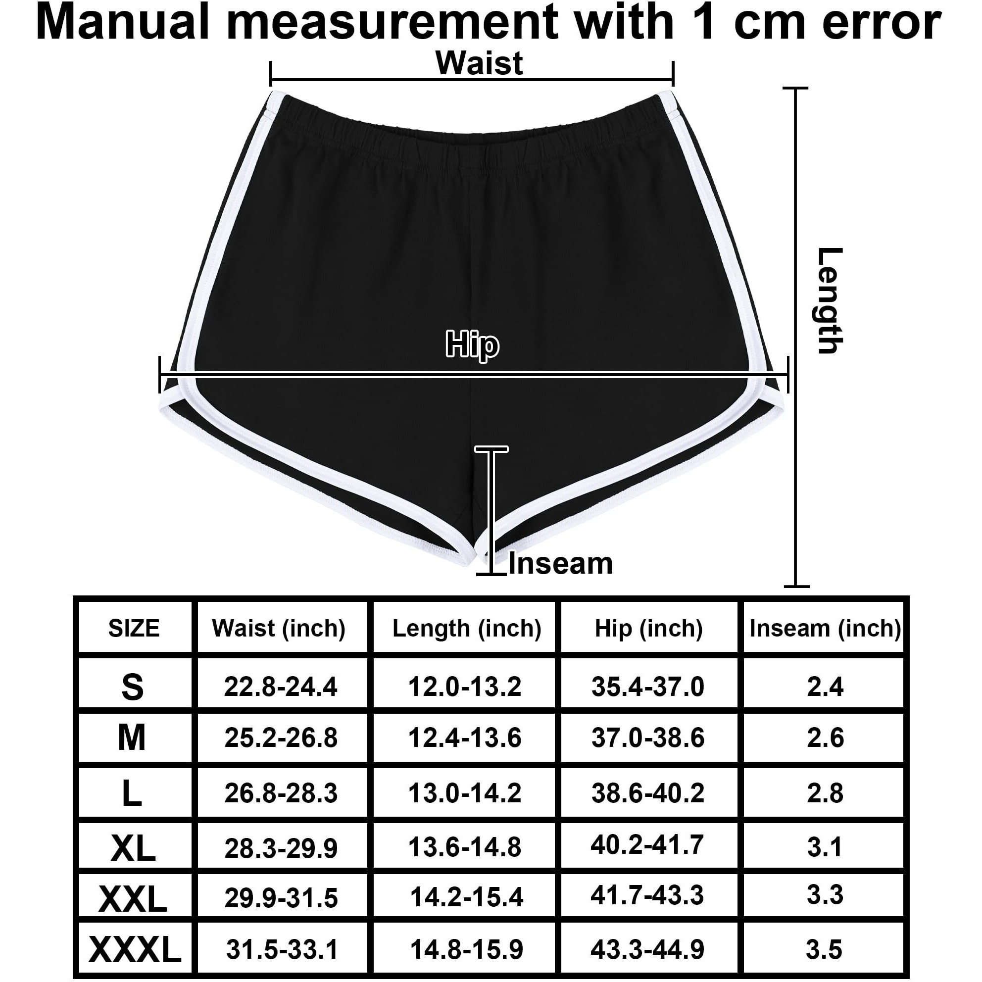 Uratot 5 Packs Soft Comfy Booty Cotton Workout Pants Breathable Lounge Dolphin Shorts Cycling Hiking Pants For Women