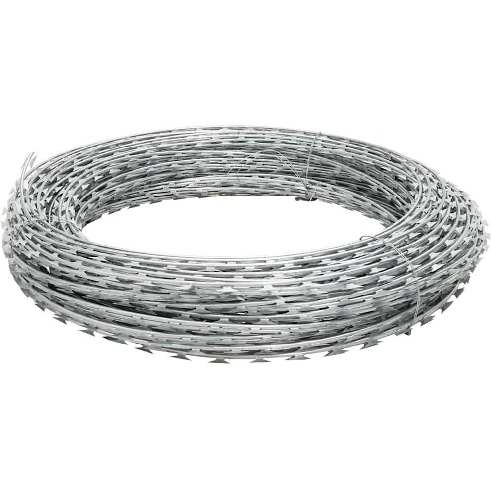 Nato Razor Wire Helical Wire Roll Galvanized Steel 197'
